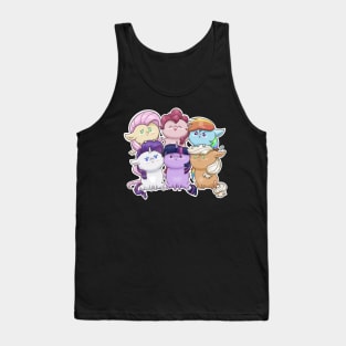 Chibi Mane 6 Tank Top